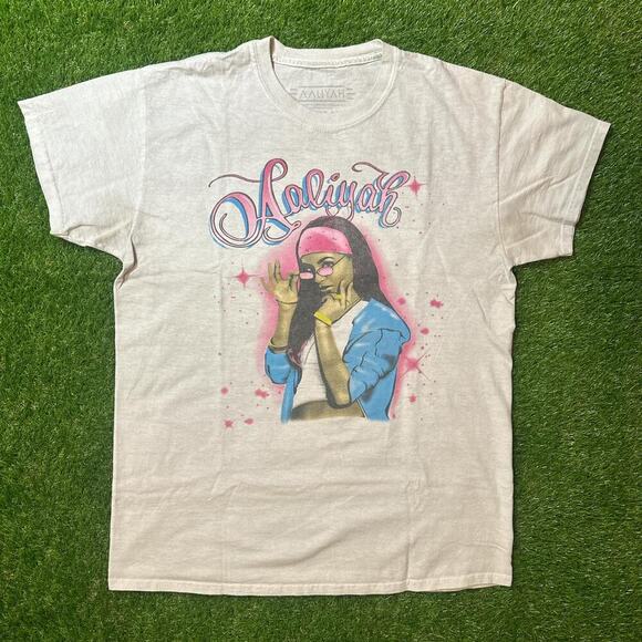 Retro Aaliyah graphic tee - Picture 1 of 4